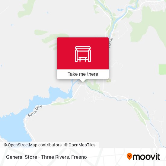 General Store - Three Rivers map