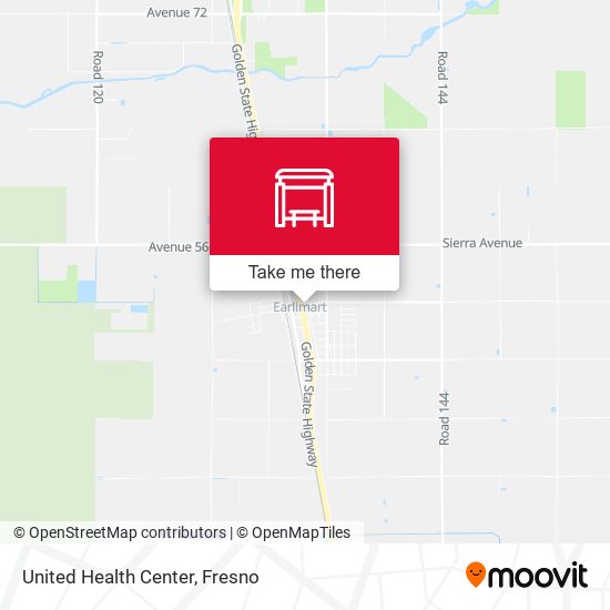 United Health Center map