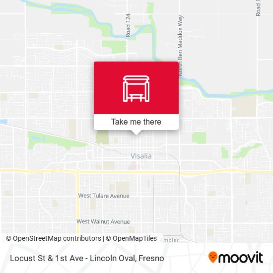 Mapa de Locust St & 1st Ave - Lincoln Oval