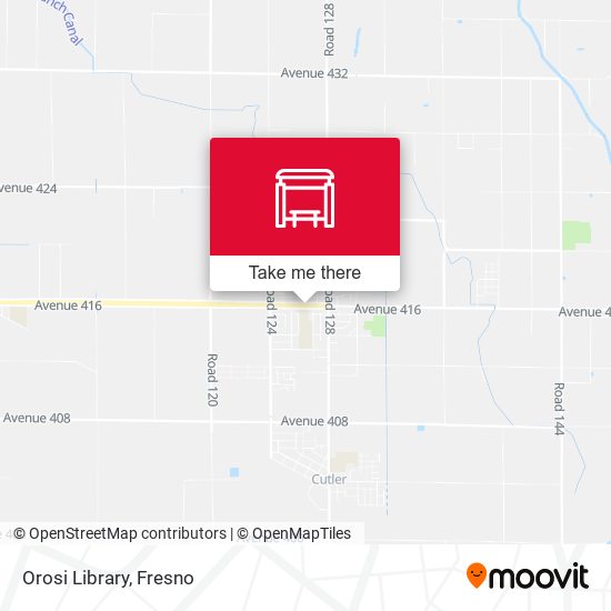Mapa de Orosi Library