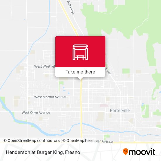 Henderson at Burger King map