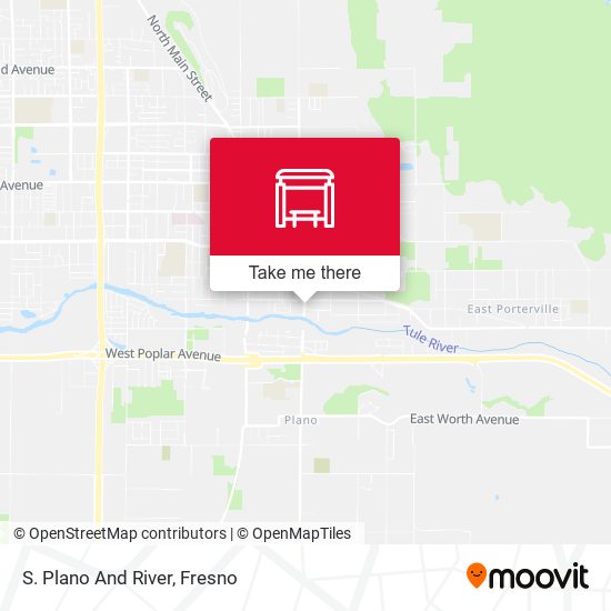Mapa de S. Plano And River