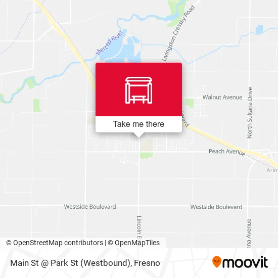 Mapa de Main St @ Park St (Westbound)
