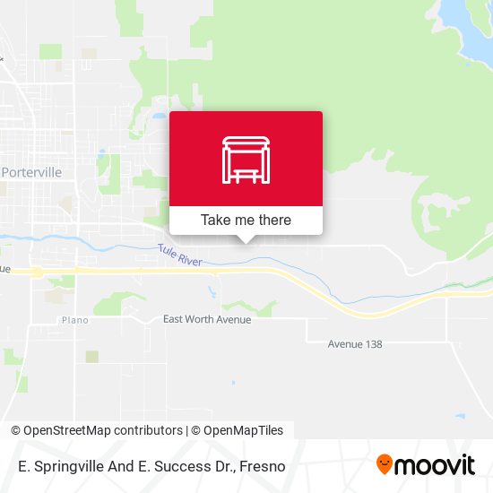 Mapa de E. Springville And E. Success Dr.