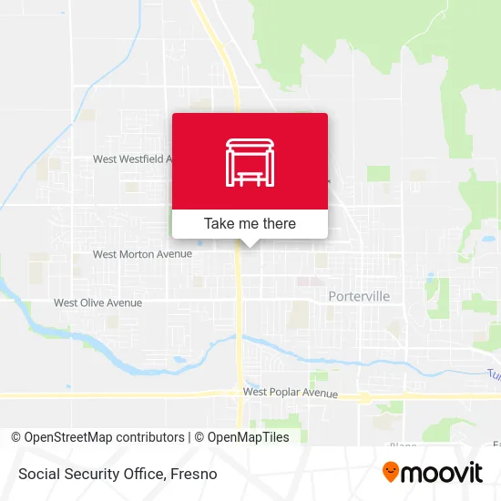 Social Security Office map