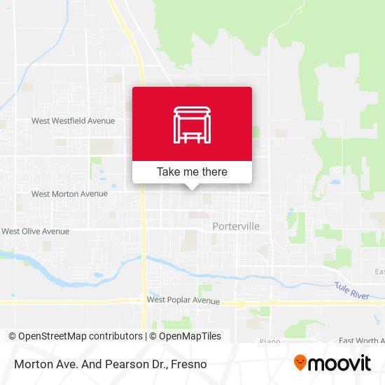 Morton Ave. And Pearson Dr. map