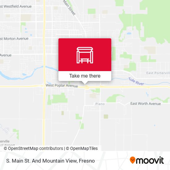 S. Main St. And Mountain View map