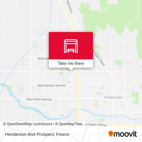 Henderson And Prospect map