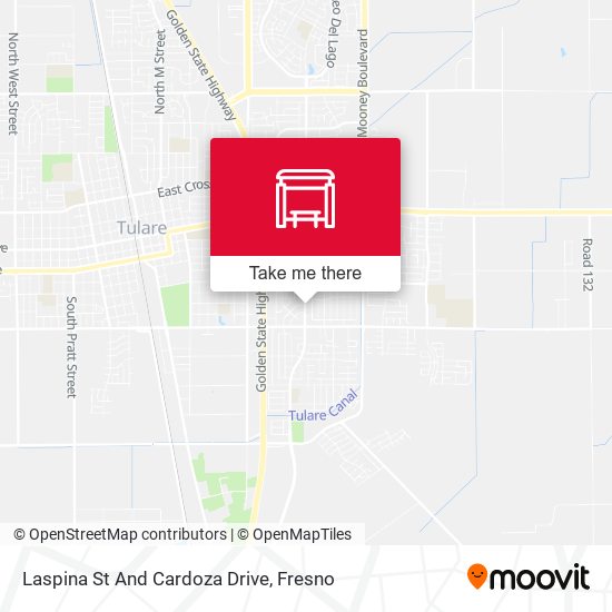 Laspina St And Cardoza Drive map