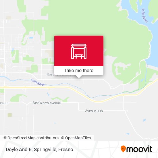 Doyle And E. Springville map