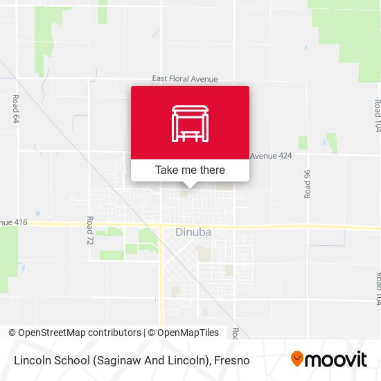 Lincoln School (Saginaw And Lincoln) map