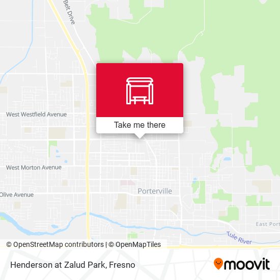 Henderson at Zalud Park map