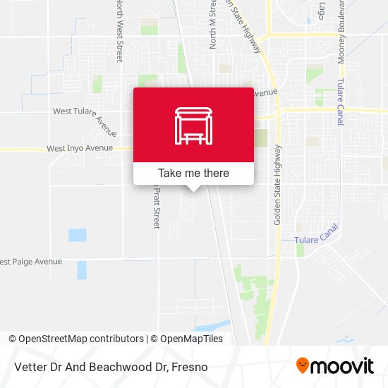 Mapa de Vetter Dr And Beachwood Dr