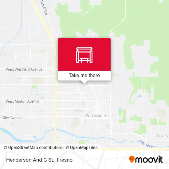 Henderson And G St. map