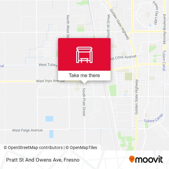 Mapa de Pratt St And Owens Ave