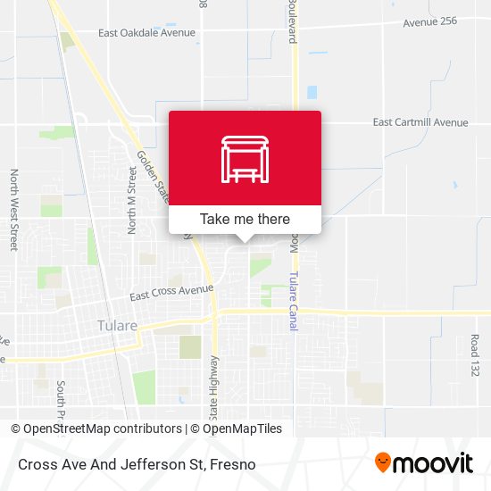Mapa de Cross Ave And Jefferson St