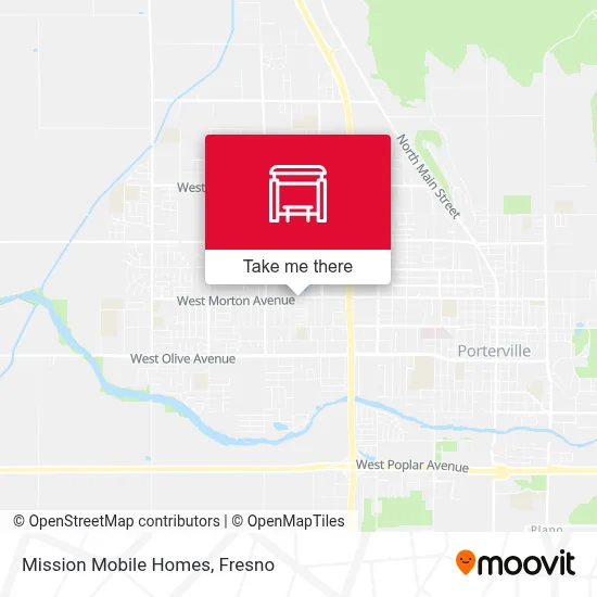 Mission Mobile Homes map
