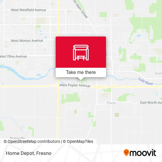 Mapa de Home Depot
