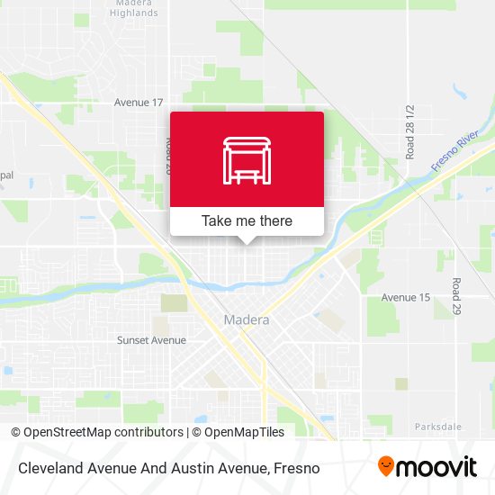 Mapa de Cleveland Avenue And Austin Avenue