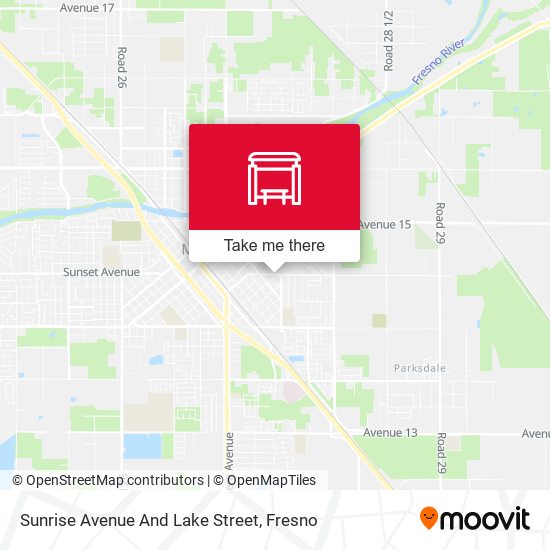 Sunrise Avenue And Lake Street map