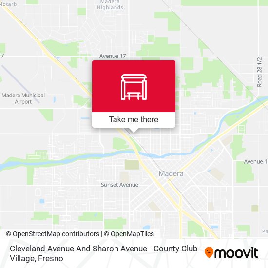 Mapa de Cleveland Avenue And Sharon Avenue - County Club Village