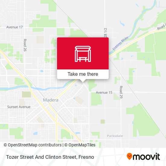 Mapa de Tozer Street And Clinton Street