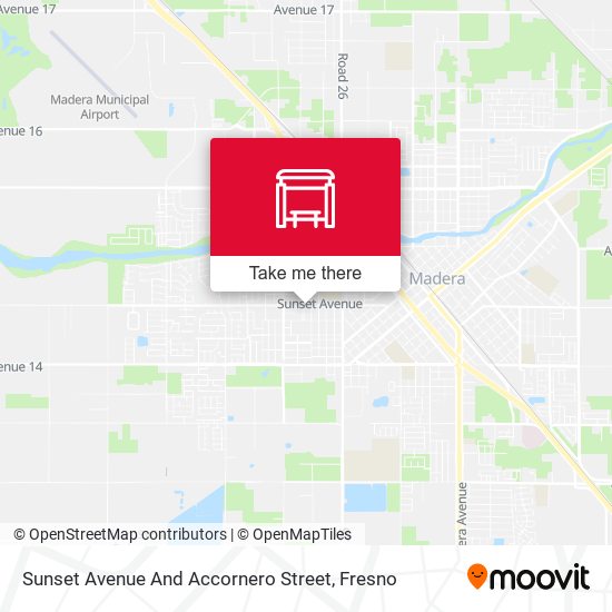 Sunset Avenue And Accornero Street map