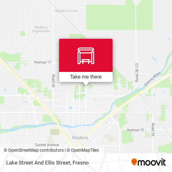 Lake Street And Ellis Street map