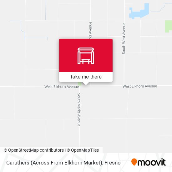 Mapa de Caruthers (Across From Elkhorn Market)