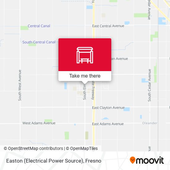 Easton (Electrical Power Source) map