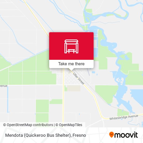 Mapa de Mendota (Quickeroo Bus Shelter)