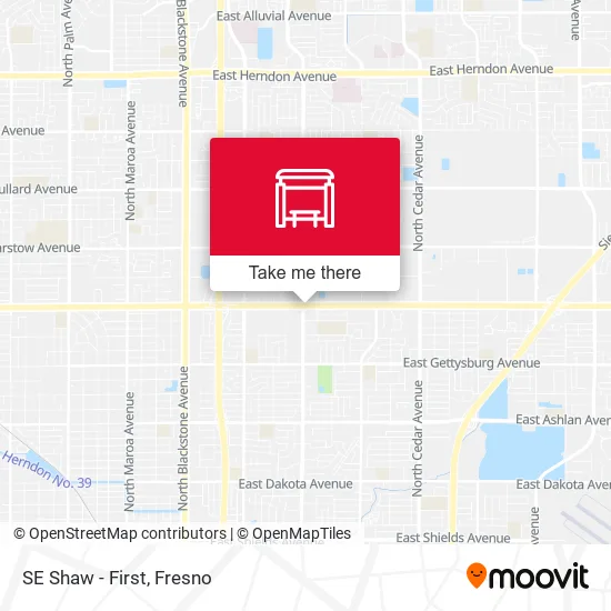 Mapa de SE Shaw - First