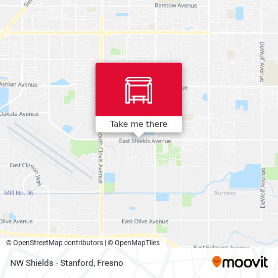 NW Shields - Stanford map