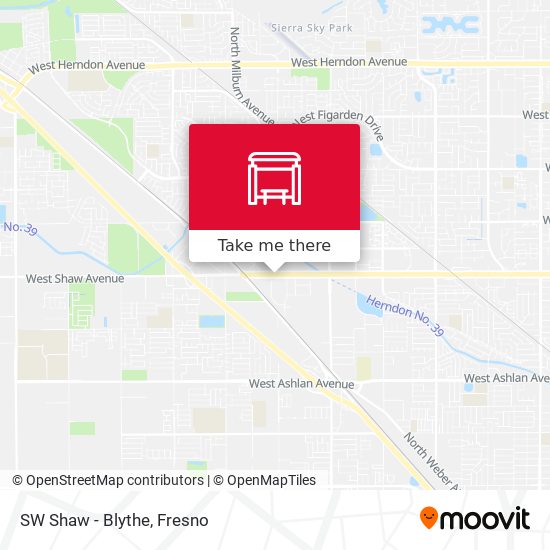 SW Shaw - Blythe map