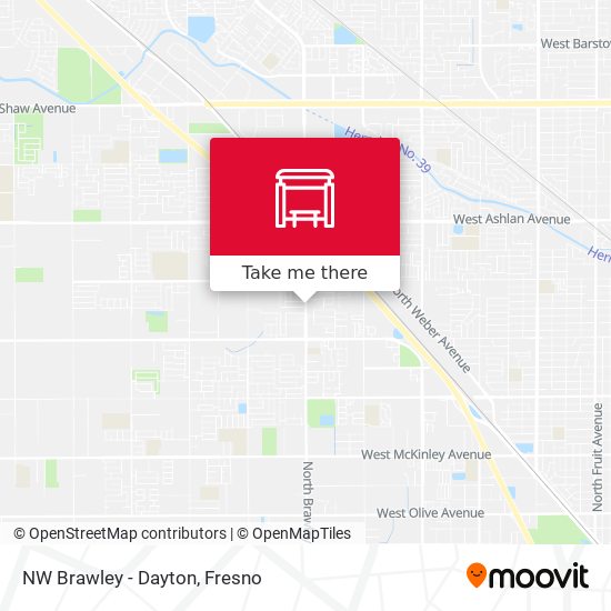 Mapa de NW Brawley - Dayton
