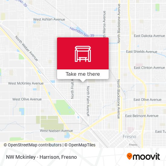 Mapa de NW Mckinley - Harrison