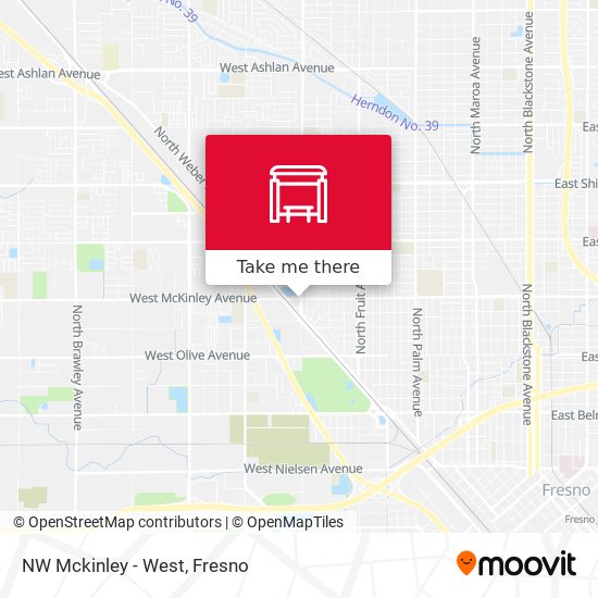 Mapa de NW Mckinley - West