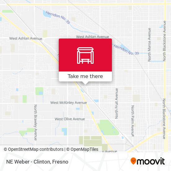 Mapa de NE Weber - Clinton