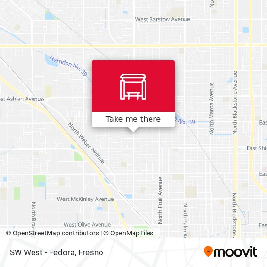 Mapa de SW West - Fedora