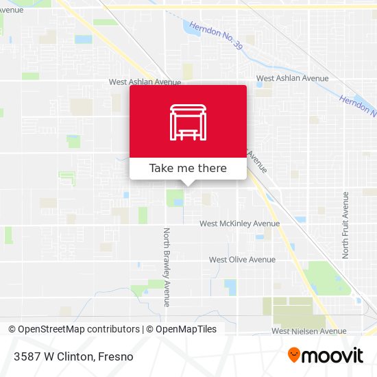 Mapa de 3587 W Clinton