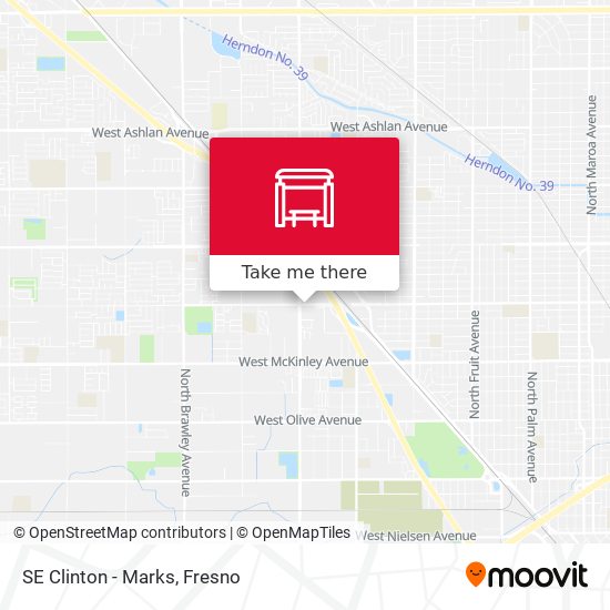 Mapa de SE Clinton - Marks