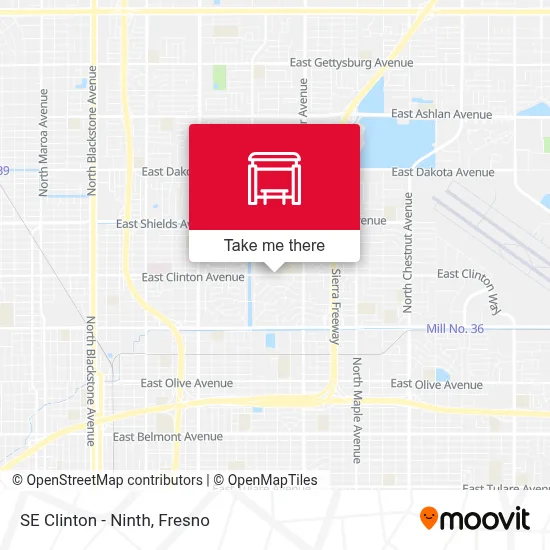 SE Clinton - Ninth map