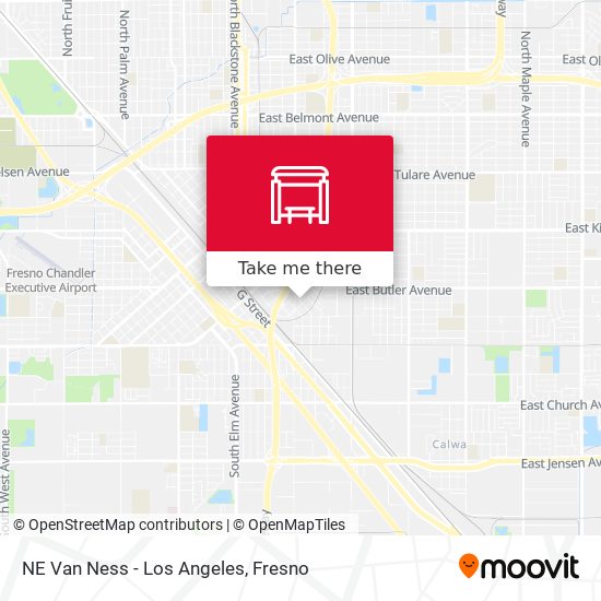 Mapa de NE Van Ness - Los Angeles