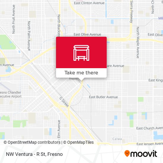 Mapa de NW Ventura - R St