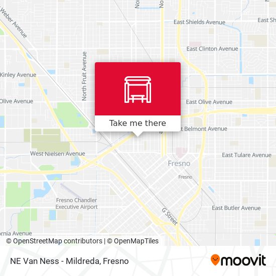 Mapa de NE Van Ness - Mildreda