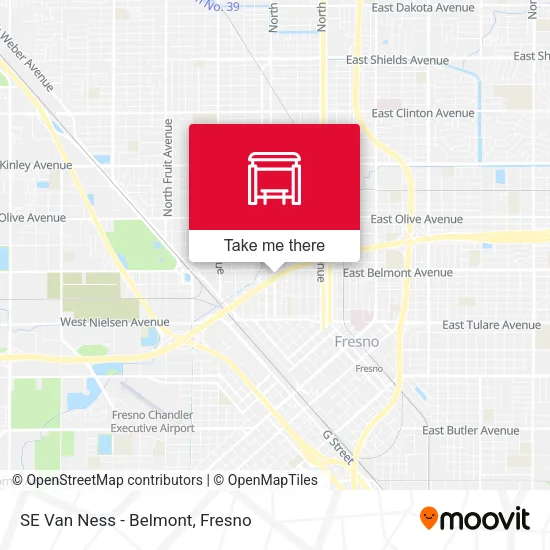 Mapa de SE Van Ness - Belmont