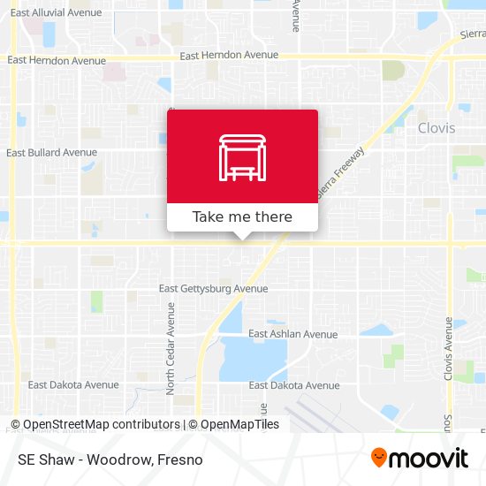 Mapa de SE Shaw - Woodrow