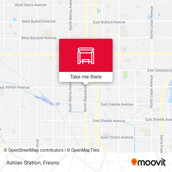 Mapa de Ashlan Station