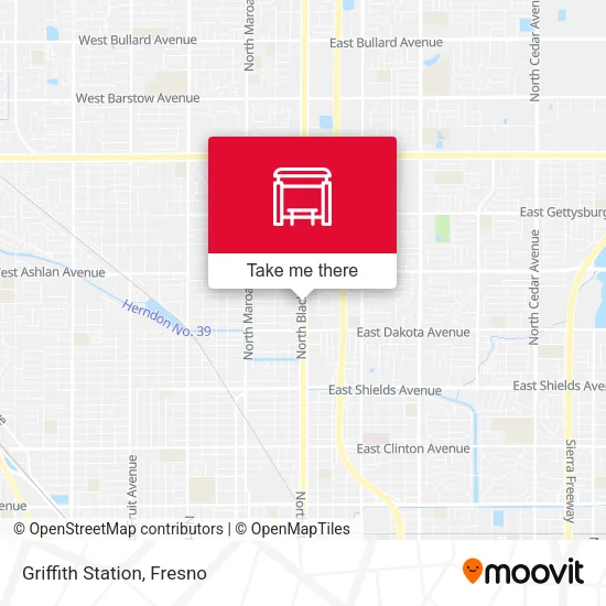Mapa de Griffith Station