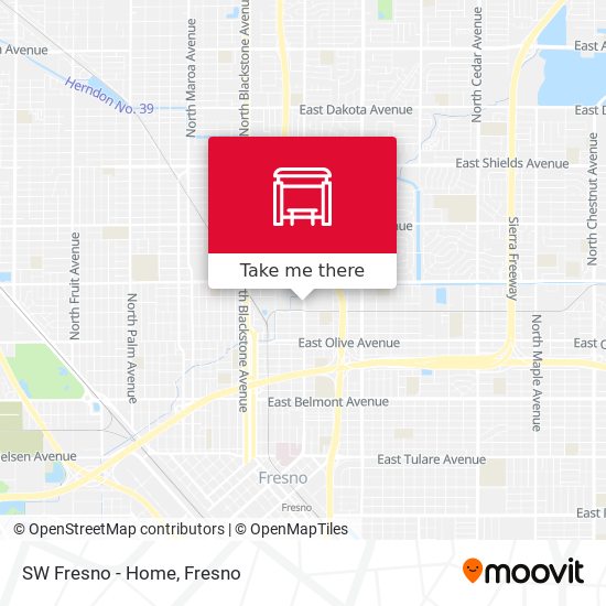 Mapa de SW Fresno - Home